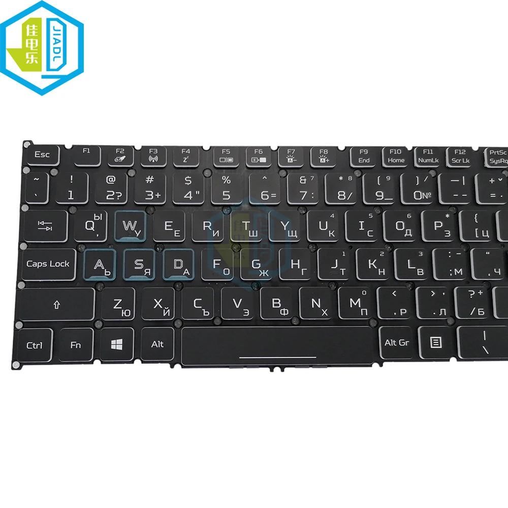 Клавиатура с подсветка RGB Белгия, Български Португалски Клавиатура За Acer Predator Triton 500 PT515-52 PT515-52-77P9 LG04P-P90B3L5