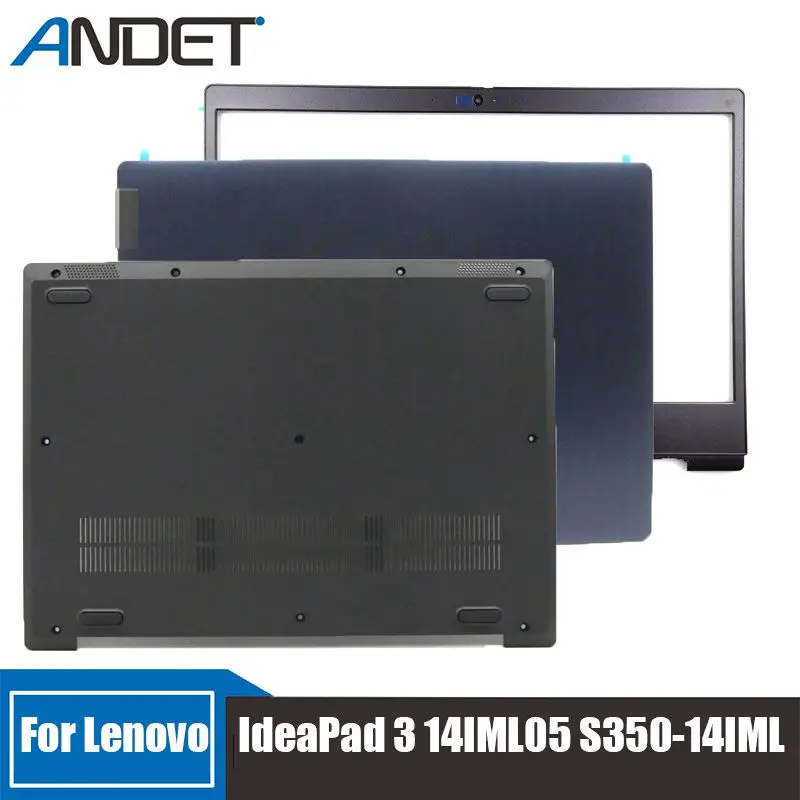 Нови Оригинални За Lenovo IdeaPad 3 14IML05 S350-14IML LCD дисплей на Задната част на Кутията Рамка Фокусът За Ръце главни Букви Долната Обвивка на 5CB0X56532 5B30S189650