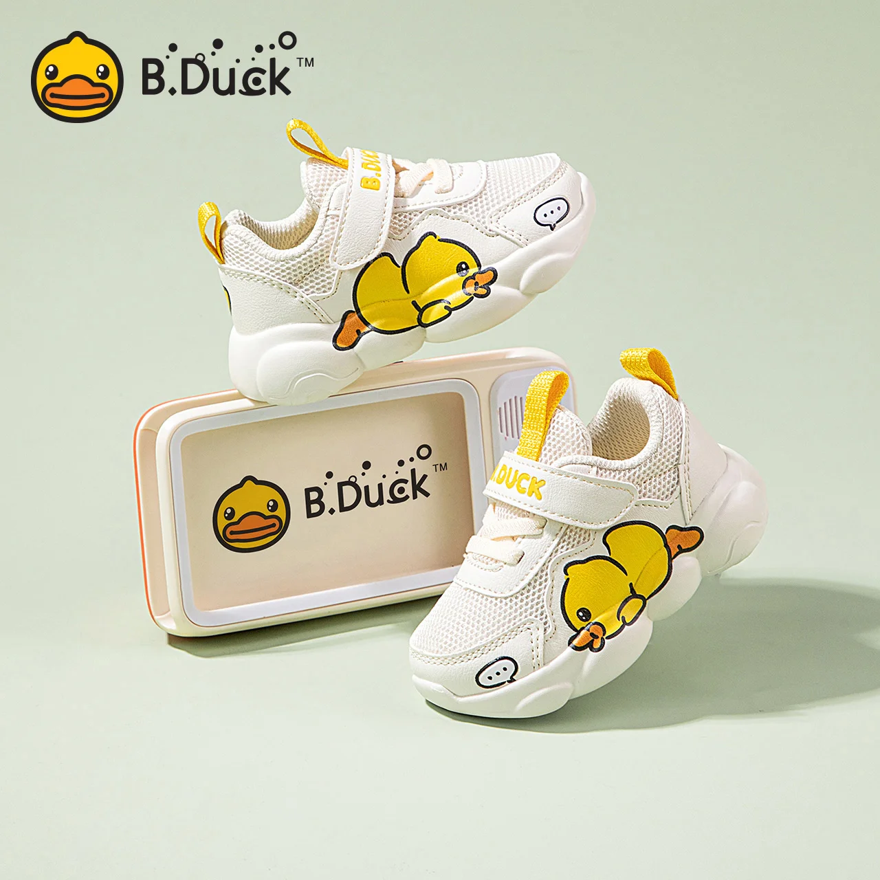 Б. Duck Детски спортни обувки, Модни мрежести дишащи обувки за момчета демисезонные детски улични маратонки за момичета1