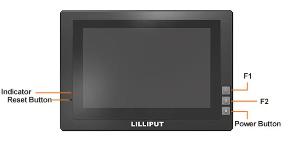 Lilliput PC-702 Индустриален-вградени tablet PC със сензорен екран на Компютъра Windows10 Linux, HDMI, VGA, USB GPS 4G GPIO LAN, WIFI, Bluetooth2