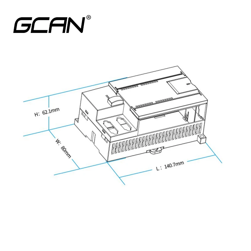 Вграден промишлен контролер GCAN-АД-324-E/R АД притежава функция за отстраняване на грешки, като контролната точка, и едностъпални2