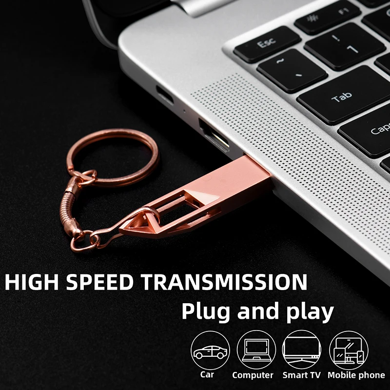 Истинският Капацитет USB Флаш памети 64 GB Розово-Златна Писалка-устройство за съхранение 32 GB Безплатен Ключодържател Memory Stick Креативни, Бизнес Подаръци Карта 16 GB4