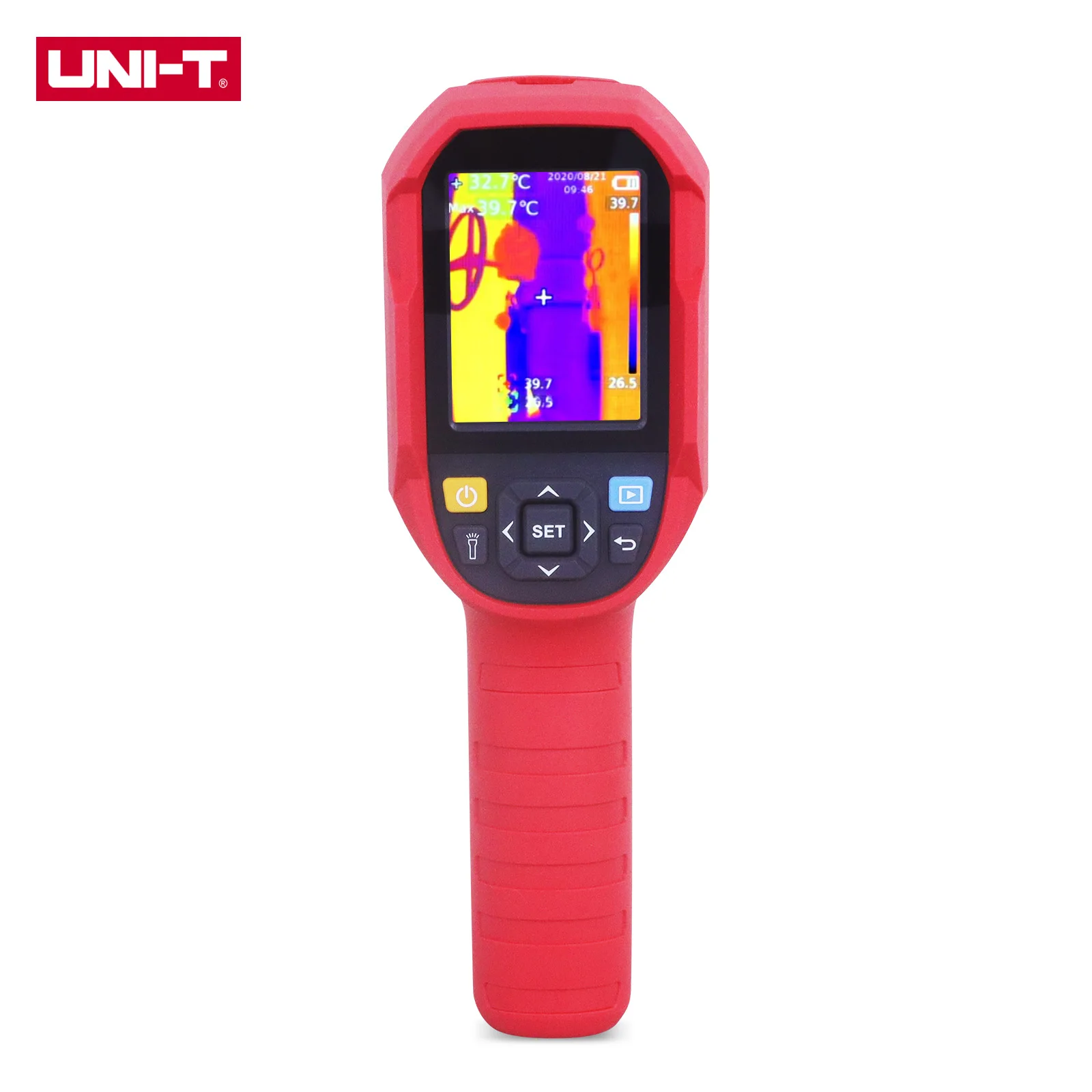 Инфрачервен тепловизор UNIT 256x192 пиксела HD -15 ~ 550C инфрачервена термични камера температурата Инфрачервен термометър1