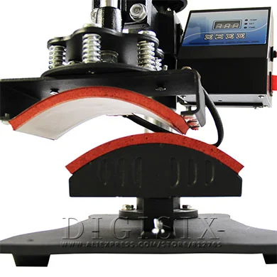 Термопресс-машина за пресоване на капсули Печатна машина за топлопреминаване шапки3