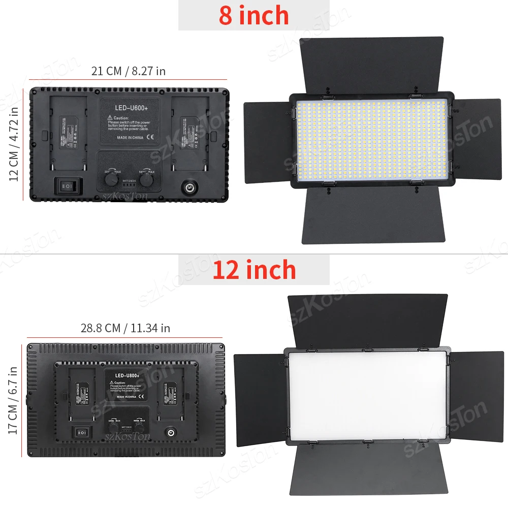 U800 RGB led лампа за фото студио, камера за запис на видео, игрална осветление, излъчването на живо, лампа за фото студио, лампа за фотография4